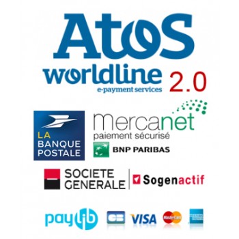 Module sips atos 2.0 worldline compatible Sogenactif Merc@net et Worldline