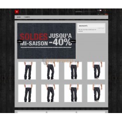 Prestashop template Jeans - Clothes