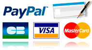 Paiement Paypal et par chèque